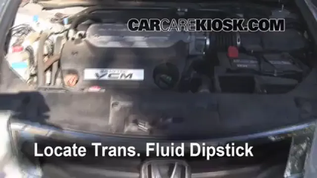 2008 Honda Accord EX-L 3.5L V6 Sedan (4 Door) Transmission Fluid Check Fluid Level